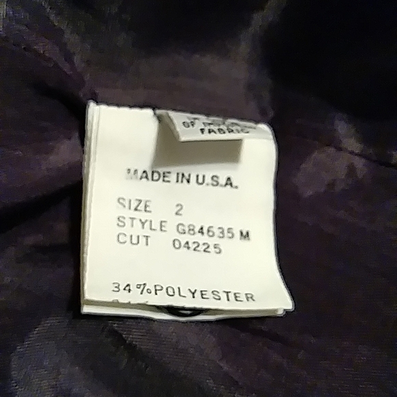 Vintage Guess Jeans Dark Blue Ladies Jacket Size 2 Excellent Condition - Picture 6 of 7